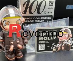 TOFFEE Model Pop Mart MEGA COLLECTION 100% SPACE MOLLY